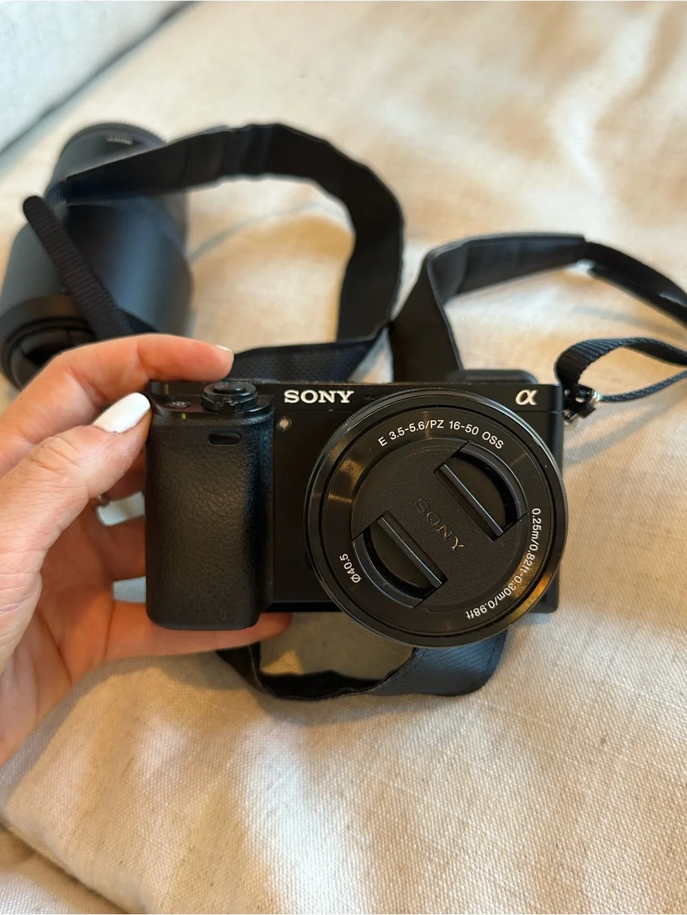 Sony a6000 Camera with Two Lenses
